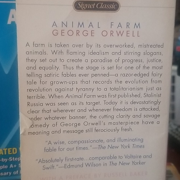 Animal Farm book and Spark notes book - Picture 2 of 3